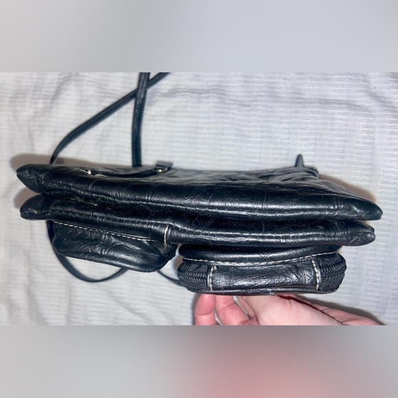 Women’s Multisac black‎ Y2K asymmetrical crossbody/shoulder  bag - Picture 5 of 16